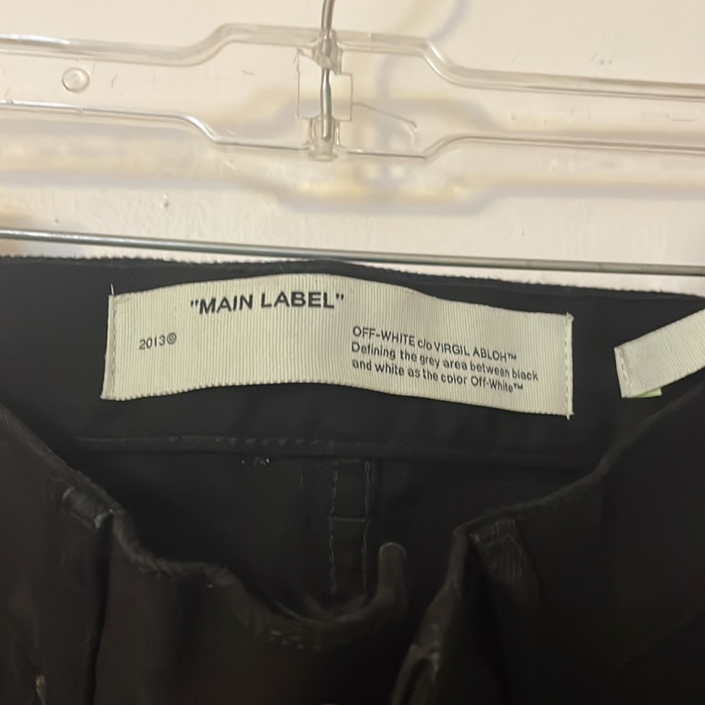 Off_White c/o Virgil Abloh Black Denim Pants - Picture 2 of 4